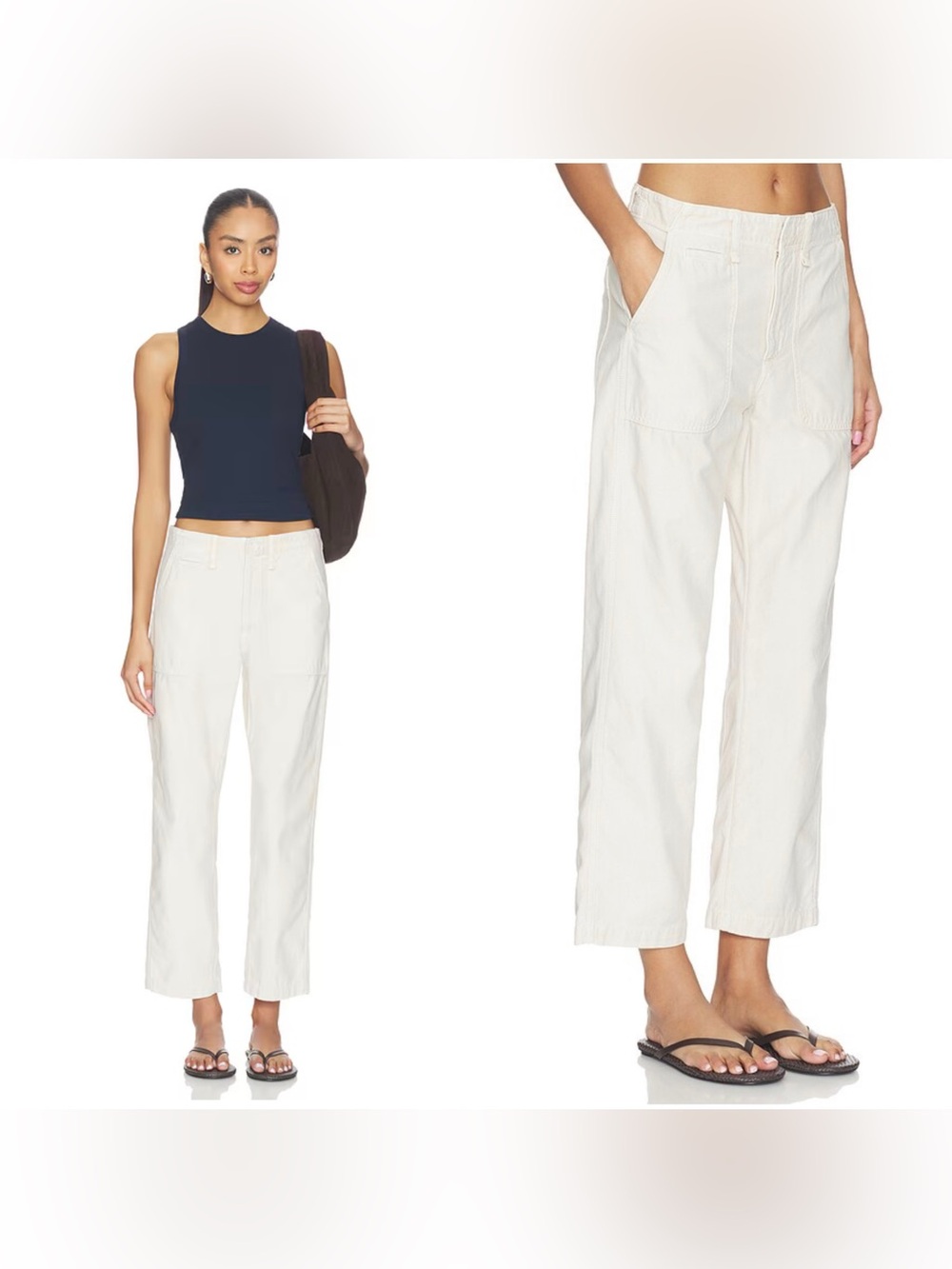 Citizens of Humanity Winslow Utility Pants in Pale Stone